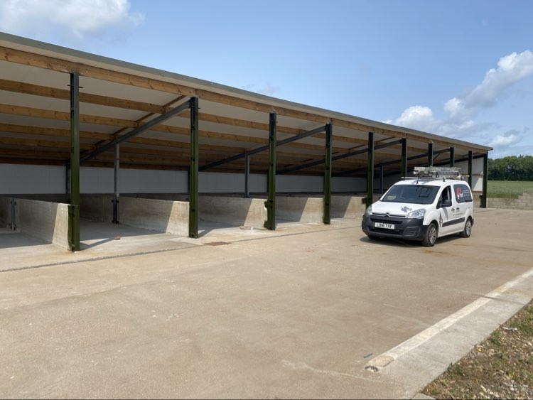 Intumescent paint contractors Fire Fort completing steel fire protection works at Redfield Farm, Nottingham