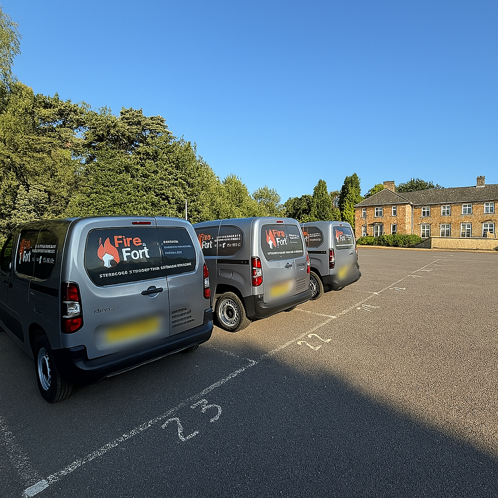 fire fort vehicles - fire stopping nottingham- intunmescent paint contractors near me- passive fire protection UK fire fort fire stopping contractors near you - intumescent paint contractors UK